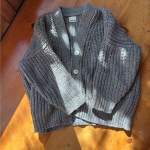 EUC Babaa Cardigan No. 19 in Dark Mist